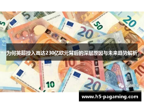 为何英超投入高达230亿欧元背后的深层原因与未来趋势解析
