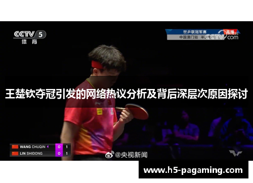 王楚钦夺冠引发的网络热议分析及背后深层次原因探讨 王楚钦夺冠引发的网络热议分析及背后深层次原因探讨
