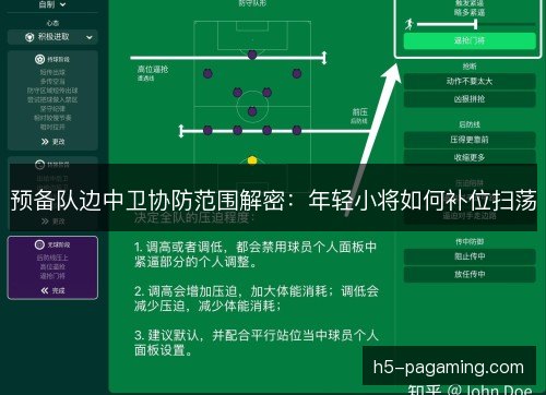 预备队边中卫协防范围解密:年轻小将如何补位扫荡 预备队边中卫协防范围解密:年轻小将如何补位扫荡